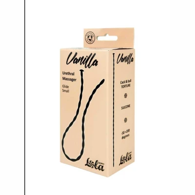 Masażer Uretralny Vanilla Glide - Medyczny Silikon, Gładka Powierzchnia, 30 cm