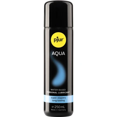 Żel na bazie wody pjur AQUA 250 ml - wysoka jakość, bez lepkiej folii, do pielęgnacji ciała