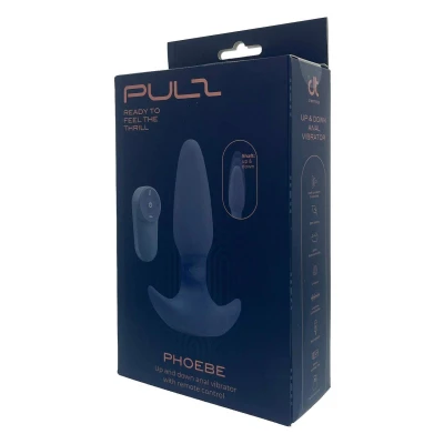Wibrator analny, Pulz Phoebe, silikonowy, zdalne sterowanie, wodoodporny IPX7