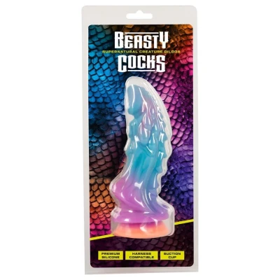 Dildo - You2Toys Beasty Cock, silikonowy, długość 21,5 cm, szerokość 7,3 cm