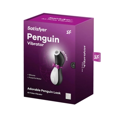 Stymulator łechtaczkowy Satisfyer Penguin – Air Pulse, 11 poziomów, IPX7