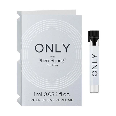 Tester feromonowy dla mężczyzn PheroStrong 1ml - nuty: cedr, wanilia, pomarańcza