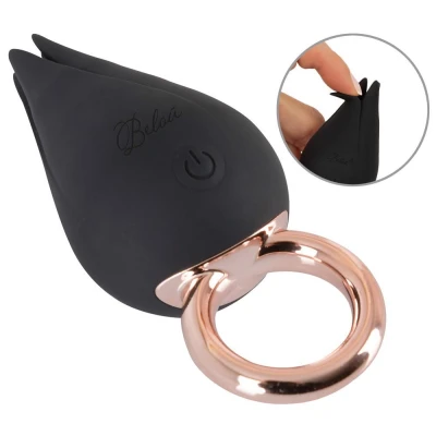 Wibrator na palec Belou ADV24 — silikonowy, 7 trybów, wodoodporny, USB