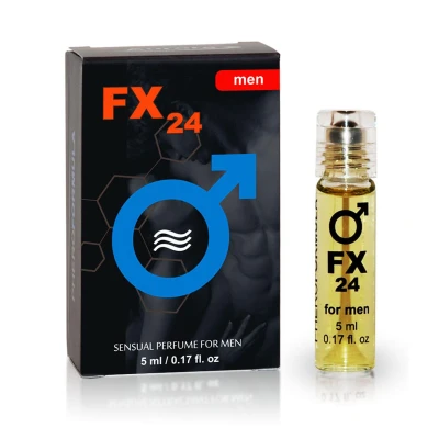Feromony FX24 dla mężczyzn - roll-on 5 ml, świeży aromat, afrodyzjaki, tajemniczy zapach