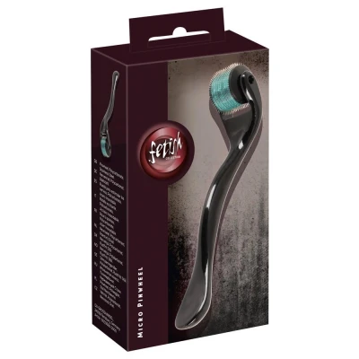 Mikroskalowany pinwheel Fetish Collection, stal nierdzewna, 13,4 cm, 250 kolców