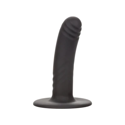 Dildo Boundless 4.75" z silikonu, wodoodporny, z przyssawką, czarny