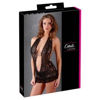 Sukienka koronkowa COTTELLI LINGERIE, Halterneck, Elegancka, Zmysłowa, Unikalna