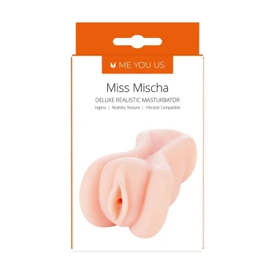 Masturbator realistyczny Miss Mischa, TPE, wodoodporny, z wibracjami