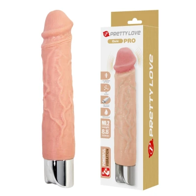 Dildo Pretty Love Osric Pro, 10 trybów wibracji, wodoodporny, TPE