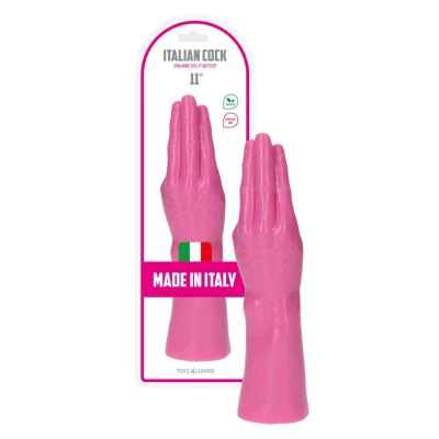 Dildo - Fisting Mania Pink, 28 cm długości, 7 cm średnicy, 100% bez ftalanów