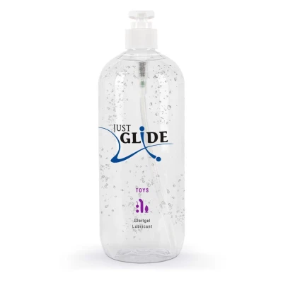 Lubrykant na bazie wody Just Glide Toylube 1000 ml - Gęsty, bezpieczny z prezerwatywami