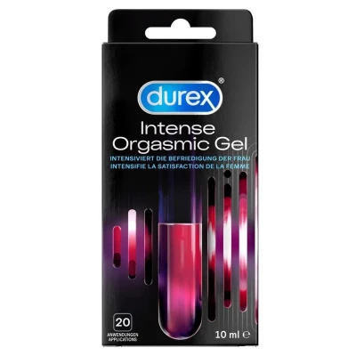 Żel stymulujący do orgazmu Durex Intense – 10 ml, efekt rozgrzewająco-chłodzący/mrowienie