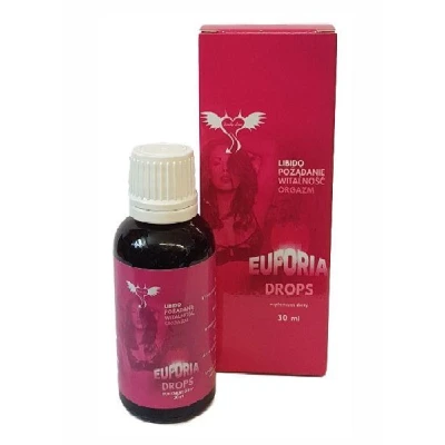 Krople Euforia - na podstawie Hiszpańskiej muchy, mocne pobudzenie, łatwe w użyciu