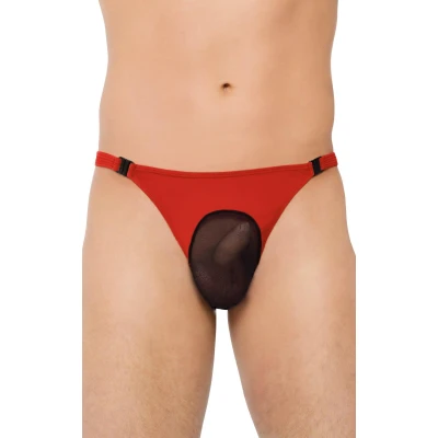 Slipki męskie SOFTLINE COLLECTION - Komfortowe, Zmysłowe, Siateczka, XL