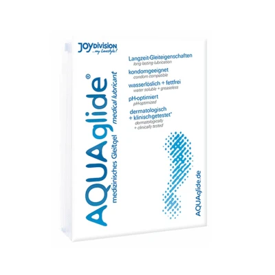 Żel nawilżający AQUAglide, 6 x 3 ml, medyczny, hipoalergiczny, beztłuszczowy