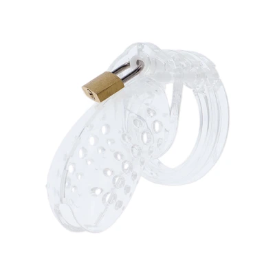 Klatka cnoty akrylowa EXTREME – regulowane dopasowanie, średnica 3.4 cm, długość 7.6 cm