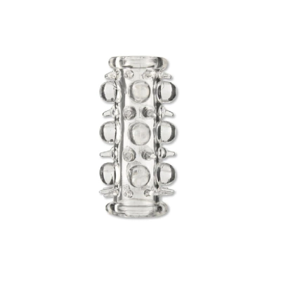 Nakładka na penisa Stretchy Sleeve — TPR, żelowa, wodoodporna, 7 cm