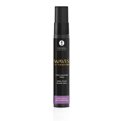 Spray oralny Waves Pleasure 20ml - Egzotyczne Owoce, wzbogacony smakiem i nawilżeniem