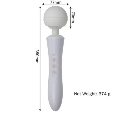 Masażer całego ciała Magic Wand Ultra - 32 cm, 20 funkcji, ergonomiczny uchwyt