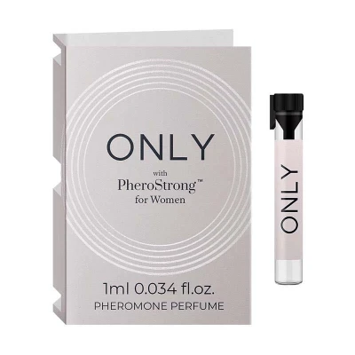 Perfumy dla kobiet PheroStrong Only z feromonami, 1ml - Jaśmin, Malina, Tuberoza