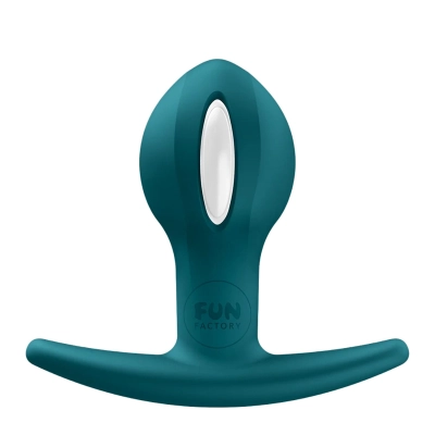 Korek analny B Ball Uno – zielony, 8 cm, ruchome obciążenie