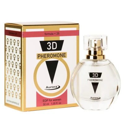Perfumy - Feromony 3D - Dla kobiet poniżej 25 lat, 30 ml, Pobudzający zapach