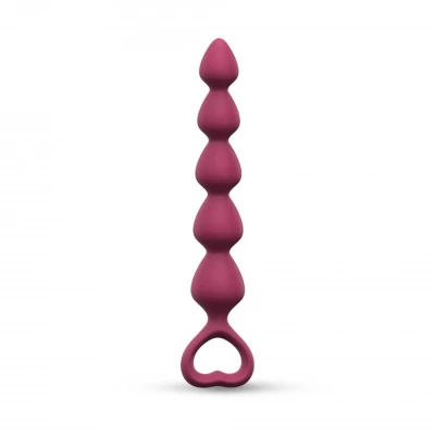 Zestaw stymulatorów analnych BING BANG M - Silikon, wodoodporny, 7 koralików