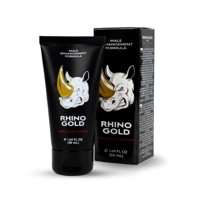 Żel dla mężczyzn Rhino Gold – 50 ml, szybko wchłaniający się, z L-argininą