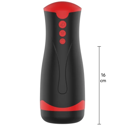 Masturbator FUSION X - Wibrujący, Głęboki Squeeze, Wodoodporny IPX5, 10 Trybów