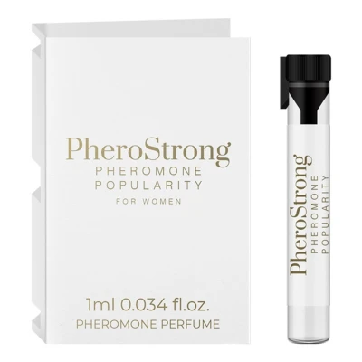 Perfumy dla kobiet PheroStrong 1 ml - Zapach Fame, nuty paczuli, biały jaśmin