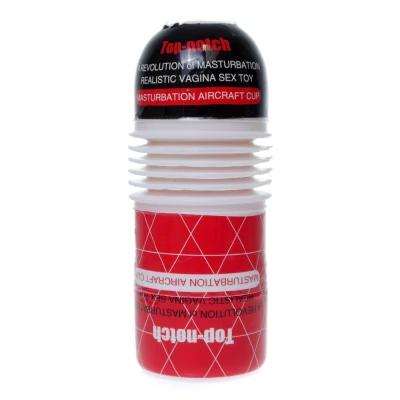 Masturbator TPE/ABS, 17-19 cm, wodoodporny, rozciągliwy, z wypustkami