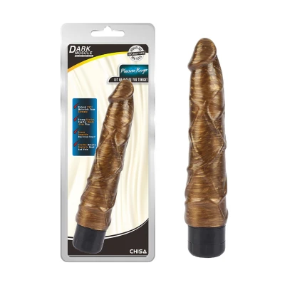 Dildo Pleasure Ranger-Gold - Natural PVC, Realistyczny design, 22.5 cm