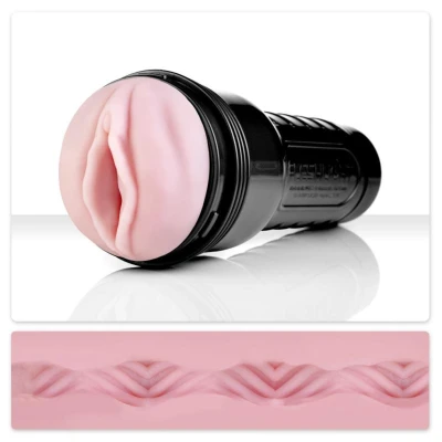Masturbator, Fleshlight Pink Lady Vortex, 25.5cm długości, spiralna struktura wewnętrzna