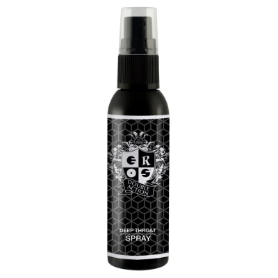 Spray do seksu oralnego EROS Double Action, miętowy smak, 50 ml, znieczulenie i orzeźwienie