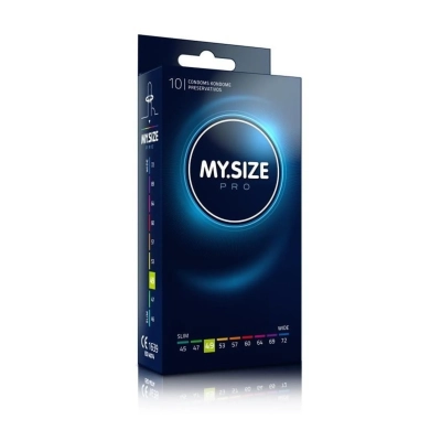 Prezerwatywy MY.SIZE PRO 49 mm - cienkie, do obwodu 10-11 cm, 10 sztuk
