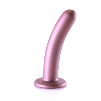 Dildo silikonowe Ouch! - 6'', zakrzywione, z przyssawką, wodoodporne