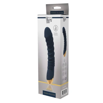 Wibrator wodoodporny GODDESS AEOLUS - silikon, podgrzewany, 3 poziomy wibracji