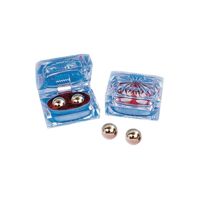 Kulki do stymulacji Kegla, Nickel Free Carbon Steel, 1.7 cm, Wodoodporne