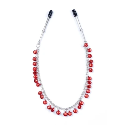 Zaciski sutkowe - Stymulator No.5 - Metalowe, gumowe wykończenie, regulacja nacisku