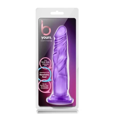 Dildo B YOURS SWEET N HARD, 3,7 cm, PVC, twardość i miękkość w jednym