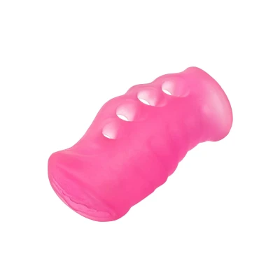 Masturbator Grip-N-Stroke Large, ergonomiczny uchwyt, teksturowane wnętrze, podwójne wejście