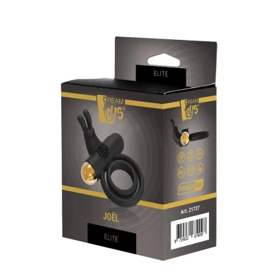 Pierścień na penisa Elite Dream Toys, wibrujący, 7 programów, wodoodporny