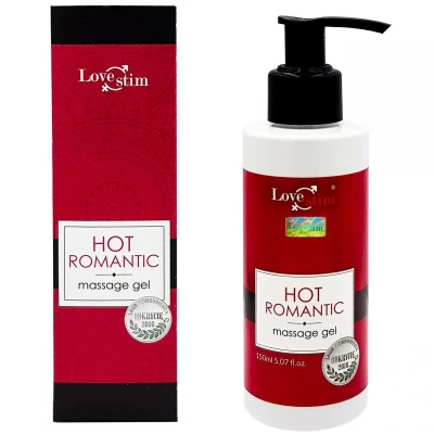 Żel do masażu intymnego HOT ROMANTIC 150 ml – rozgrzewający, stymulujący, wodny
