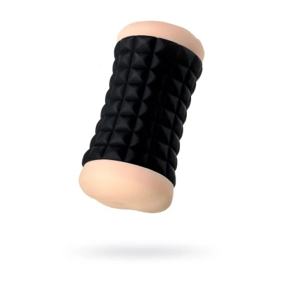 Masturbator dwustronny JOS JANICE, TPR, 14,5 cm, realistyczne tekstury