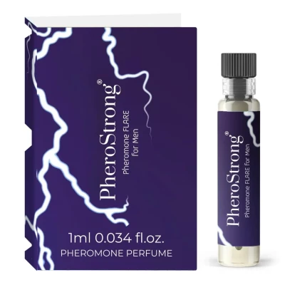 Perfumy z feromonami — PheroStrong Flare Tester 1 ml, lawenda, oud