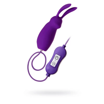 Stymulator łechtaczki A-Toys, Vibro jajko, 20 trybów wibracji, silikon, 6,3 cm