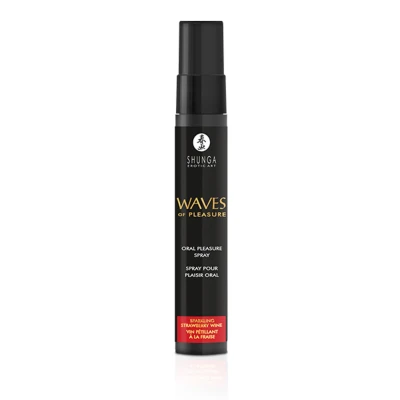 Spray do Pieszczot – Waves, Truskawkowe Wino, 20ml, Zmysłowy smak, intensywne doznania