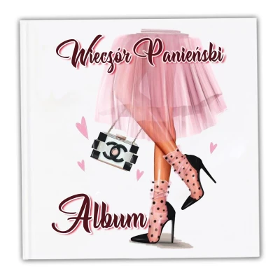 Album na zdjęcia - Pamiątkowy album Wieczór Panieński, 50 kartek, papier 120g