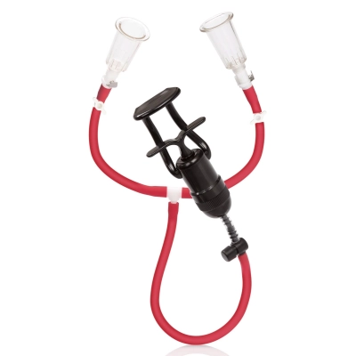 Pompka do sutków Colt Muscle Nips – przezroczyste akrylowe cylindry, silne ssanie