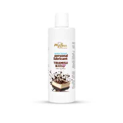 Preparat intymny i do masażu 2w1 MyLove Aroma Tiramisu, wodny, 300 ml